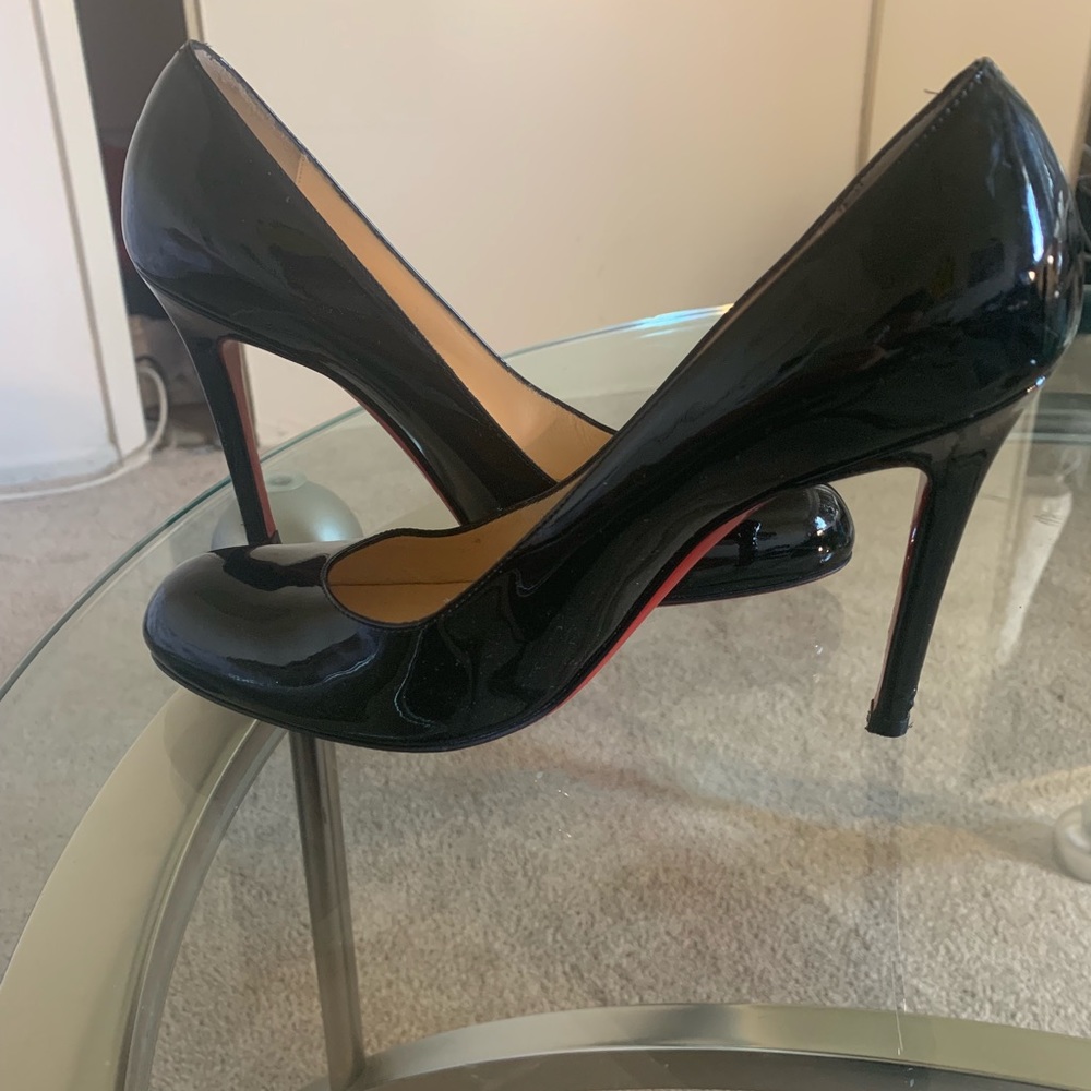 Black Christian Louboutin pumps